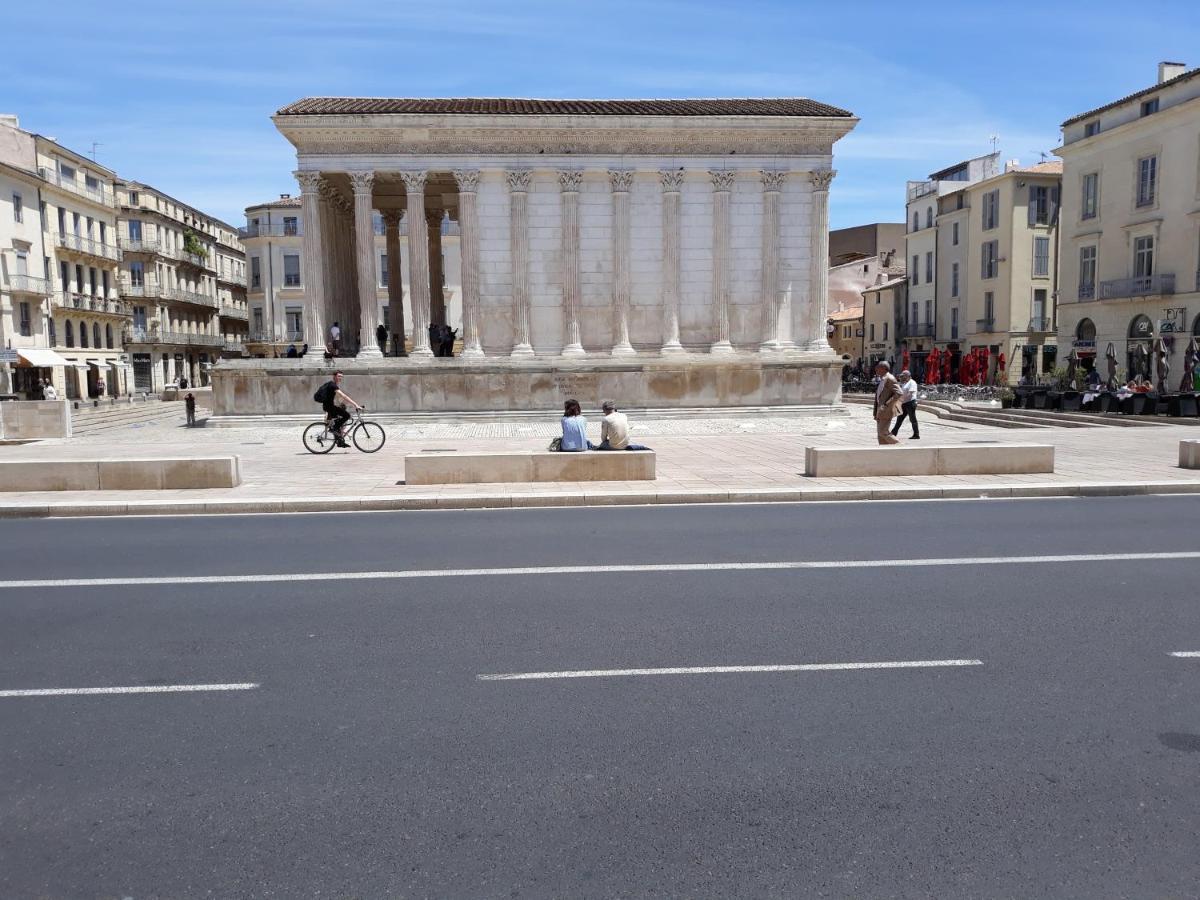 ニーム5 Minutes Des Arenes, Parking Gratuit, 6 Couchagesアパートメント エクステリア 写真